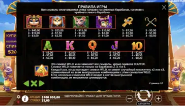 Символы слота Cleocatra Символы и правила выплат в слоте Cleocatra