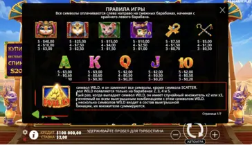 Wild символ в Cleocatra Правила для Wild символа в слоте Cleocatra